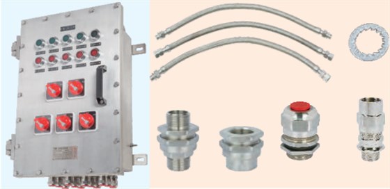 华荣防爆、出口防爆箱、ATEX认证防爆管接件