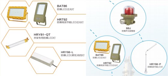 华荣防爆石化机械行业防爆照明灯具