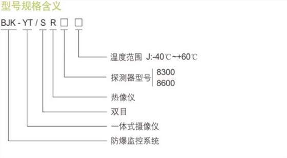 防爆双目红外摄像仪