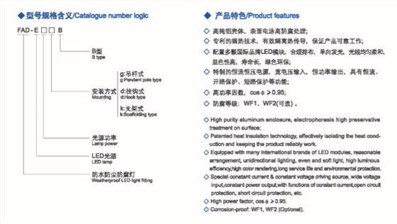 防水防尘防腐LED灯（B型）