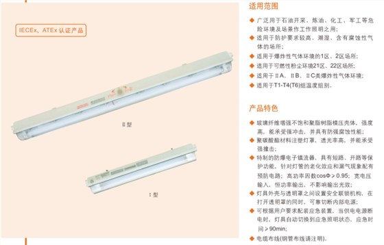 ATEX防爆灯具、IECEX防爆灯具