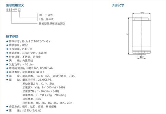 智能型防爆在线检测仪