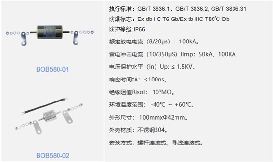 防爆地极保护器