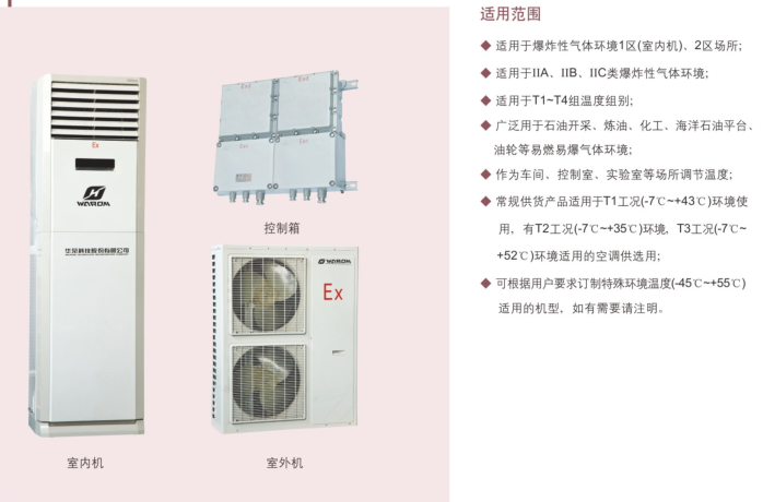 华荣防爆空调