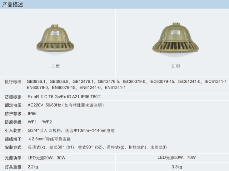 防爆LED灯具