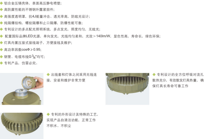 ATEX认证防爆LED灯